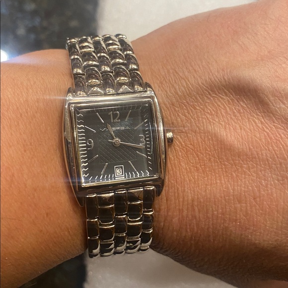 Via Spiga Woman’s Watch with Black Dial and Silver-Tone Bracelet - Picture 7 of 8